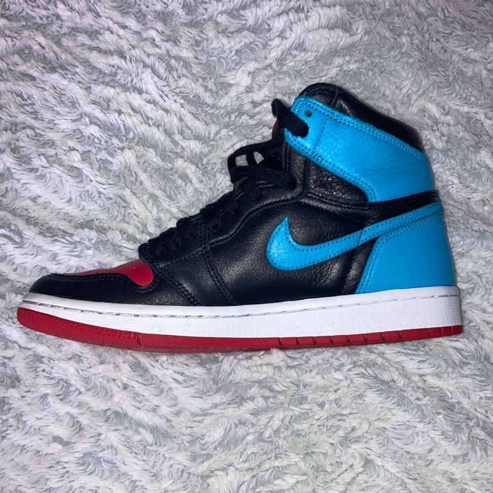 Air Jordan 1 High Og Red And Blue Gem